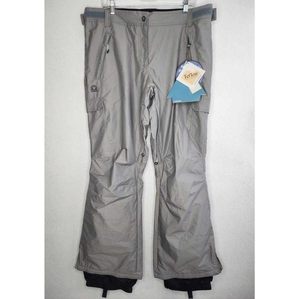 NWT Sessions Terrain Galaxy Snowboard Pants Flare Leg Nylon Women's Sz XL